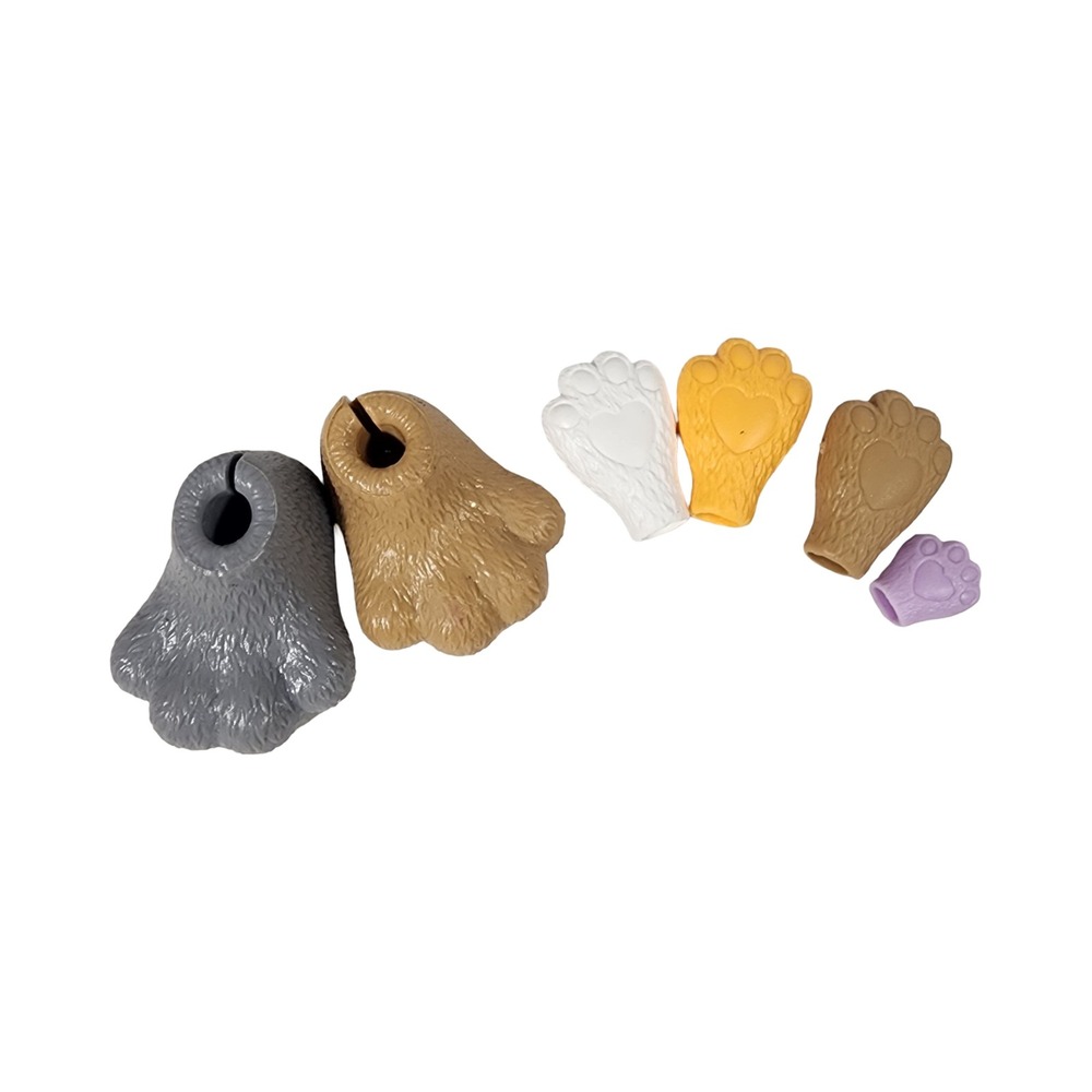Barbie Cutie Doll Masot Pet Paw Accessories Replacement Parts Lot 6pc